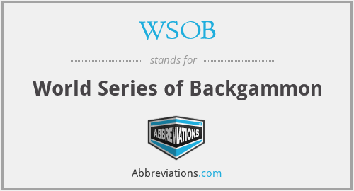 WSOB - World Series of Backgammon