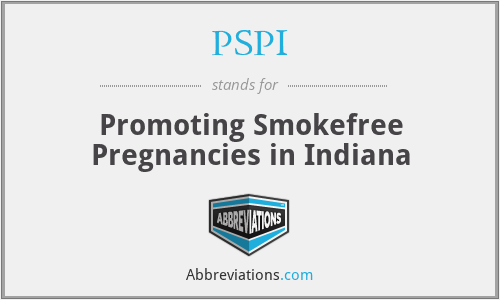 PSPI - Promoting Smokefree Pregnancies in Indiana