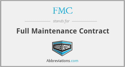 FMC - Full Maintenance Contract