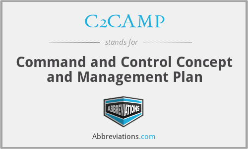 C2CAMP - Command and Control Concept and Management Plan