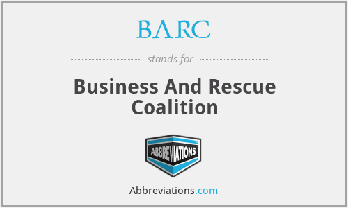 BARC - Business And Rescue Coalition
