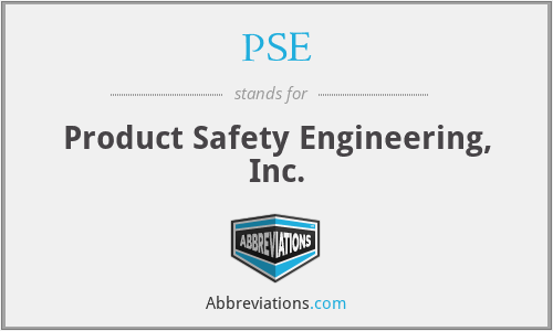 PSE - Product Safety Engineering, Inc.