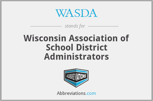 WASDA - Wisconsin Association of School District Administrators