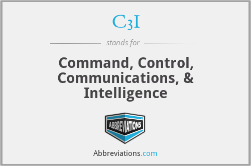 C3I - Command, Control, Communications, & Intelligence