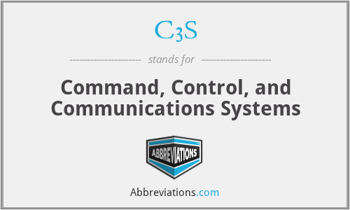 C3S - Command, Control, and Communications Systems