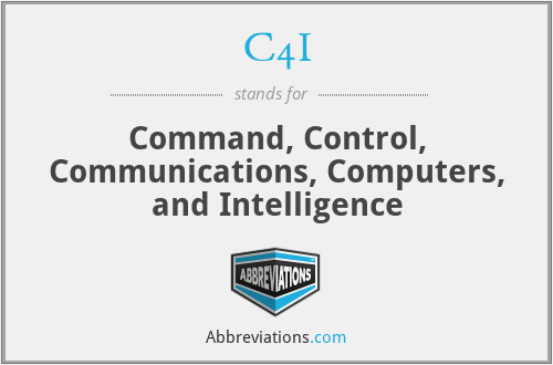 C4I - Command, Control, Communications, Computers, and Intelligence