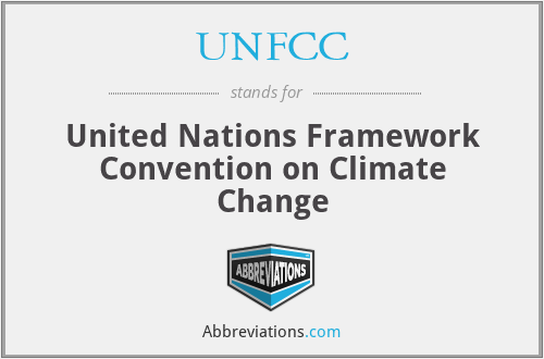 UNFCC - United Nations Framework Convention on Climate Change
