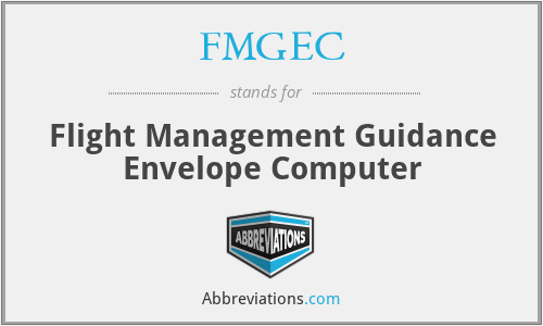 FMGEC - Flight Management Guidance Envelope Computer