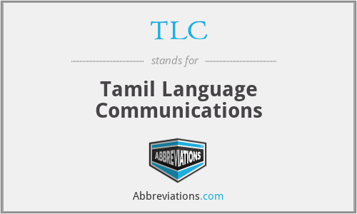 TLC - Tamil Language Communications