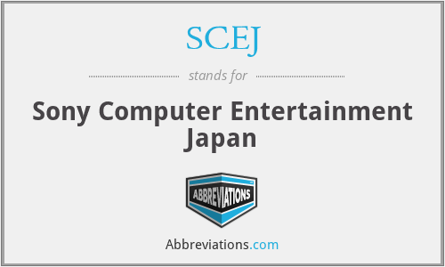 SCEJ - Sony Computer Entertainment Japan
