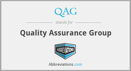QAG - Quality Assurance Group