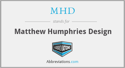 MHD - Matthew Humphries Design