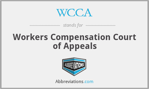 WCCA - Workers Compensation Court of Appeals