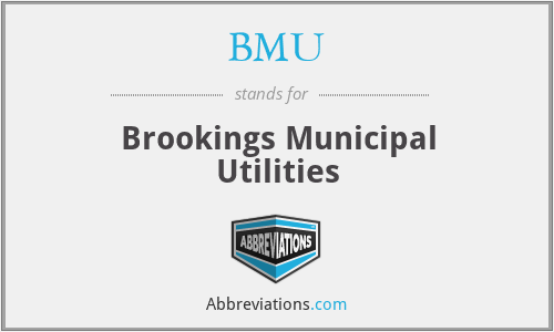 BMU - Brookings Municipal Utilities