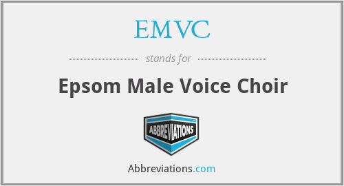 EMVC - Epsom Male Voice Choir