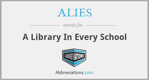 ALIES - A Library In Every School