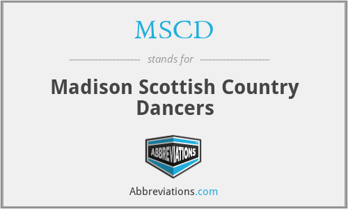 MSCD - Madison Scottish Country Dancers