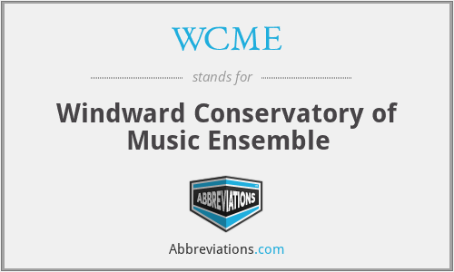 WCME - Windward Conservatory of Music Ensemble
