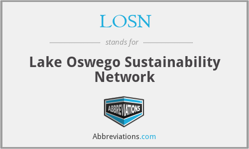 LOSN - Lake Oswego Sustainability Network
