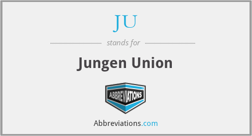 JU - Jungen Union