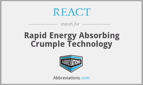 REACT - Rapid Energy Absorbing Crumple Technology