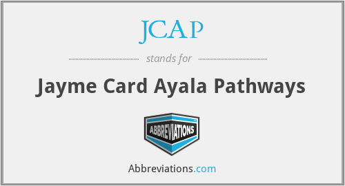 JCAP - Jayme Card Ayala Pathways