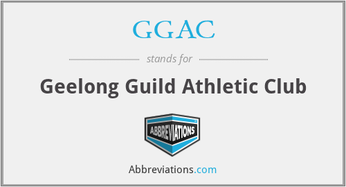 GGAC - Geelong Guild Athletic Club