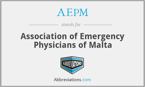 AEPM - Association of Emergency Physicians of Malta