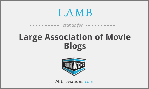 LAMB - Large Association of Movie Blogs