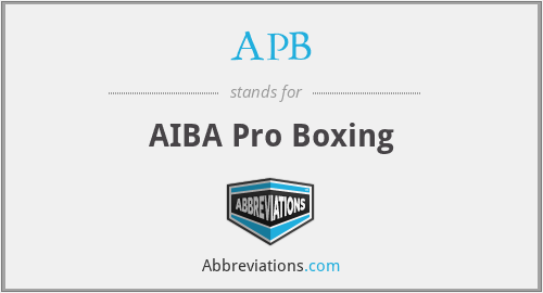 APB - AIBA Pro Boxing