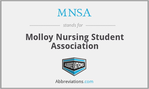 MNSA - Molloy Nursing Student Association