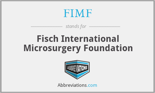 FIMF - Fisch International Microsurgery Foundation