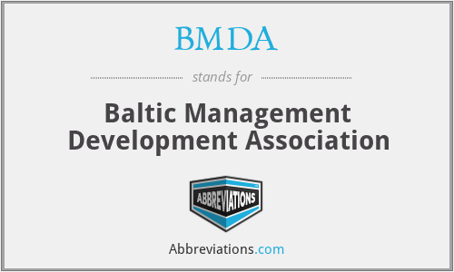 BMDA - Baltic Management Development Association