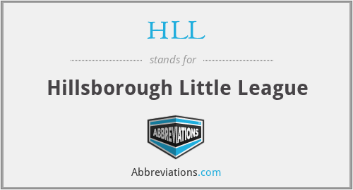 HLL - Hillsborough Little League