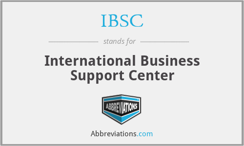 IBSC - International Business Support Center