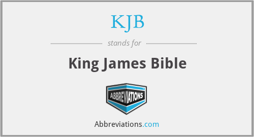 KJB - King James Bible