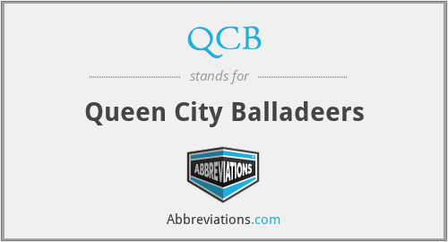 QCB - Queen City Balladeers