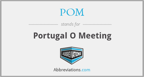 POM - Portugal O Meeting