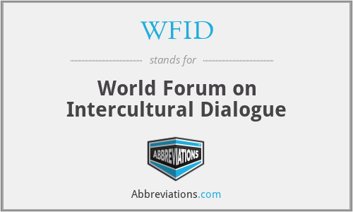 WFID - World Forum on Intercultural Dialogue