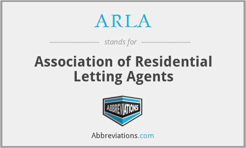 ARLA - Association of Residential Letting Agents