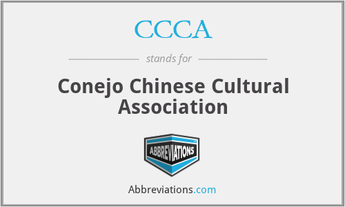 CCCA - Conejo Chinese Cultural Association