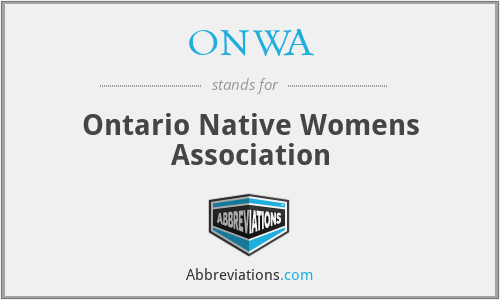 ONWA - Ontario Native Womens Association