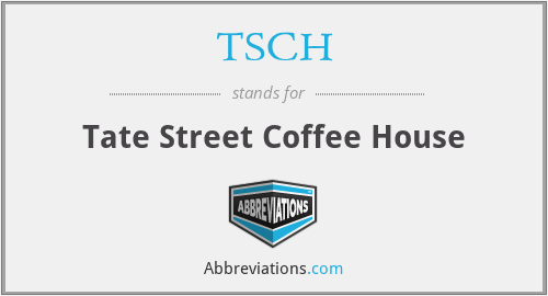 TSCH - Tate Street Coffee House