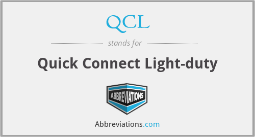 QCL - Quick Connect Light-duty