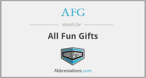 AFG - All Fun Gifts