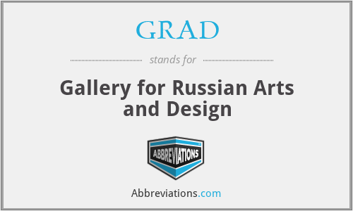 GRAD - Gallery for Russian Arts and Design