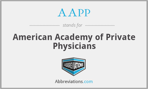 AAPP - American Academy of Private Physicians