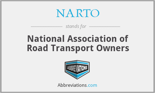 NARTO - National Association of Road Transport Owners