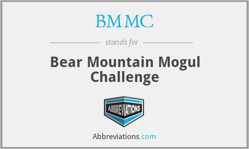 BMMC - Bear Mountain Mogul Challenge