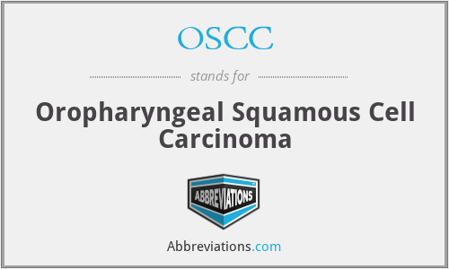 OSCC - Oropharyngeal Squamous Cell Carcinoma